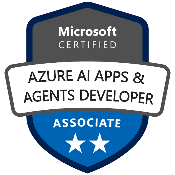 Microsoft Certified Azure AI Apps & Agents Developer Associate